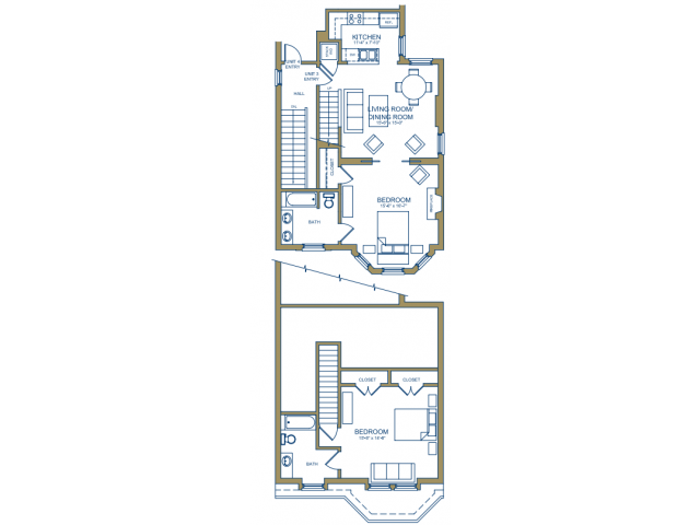 2 bedroom plan 2 bedroom plan