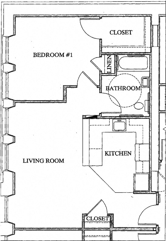 One Bedroom Model