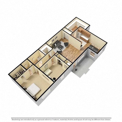 Two bedroom apartment in Allentown