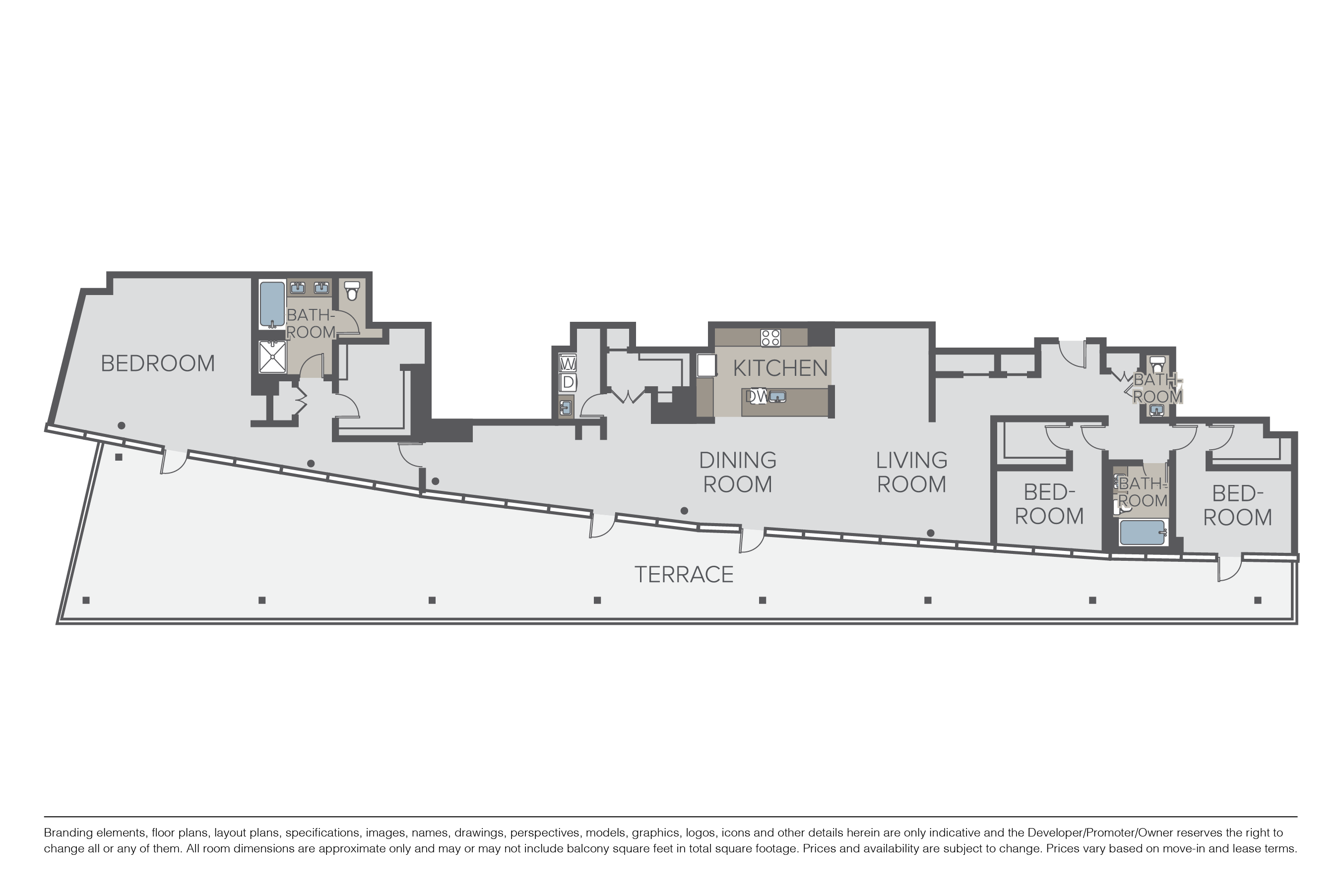 Plan 3D Penthouse