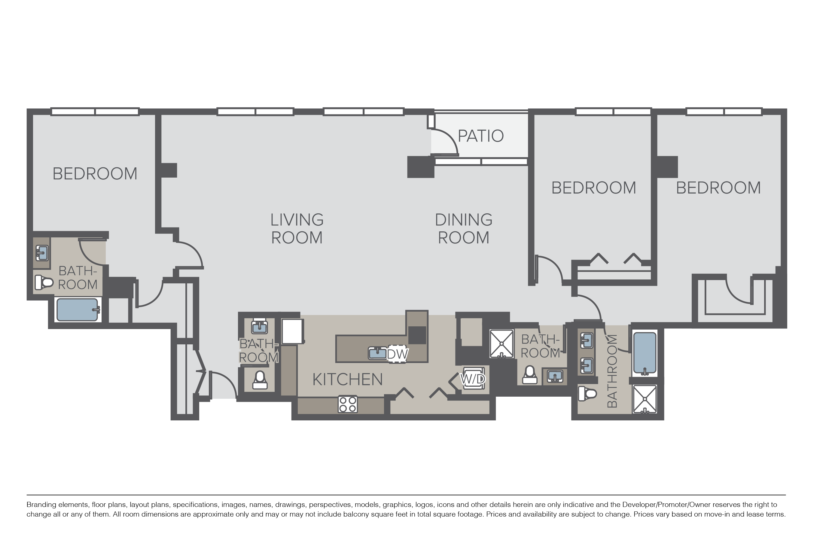 Plan 3E Penthouse