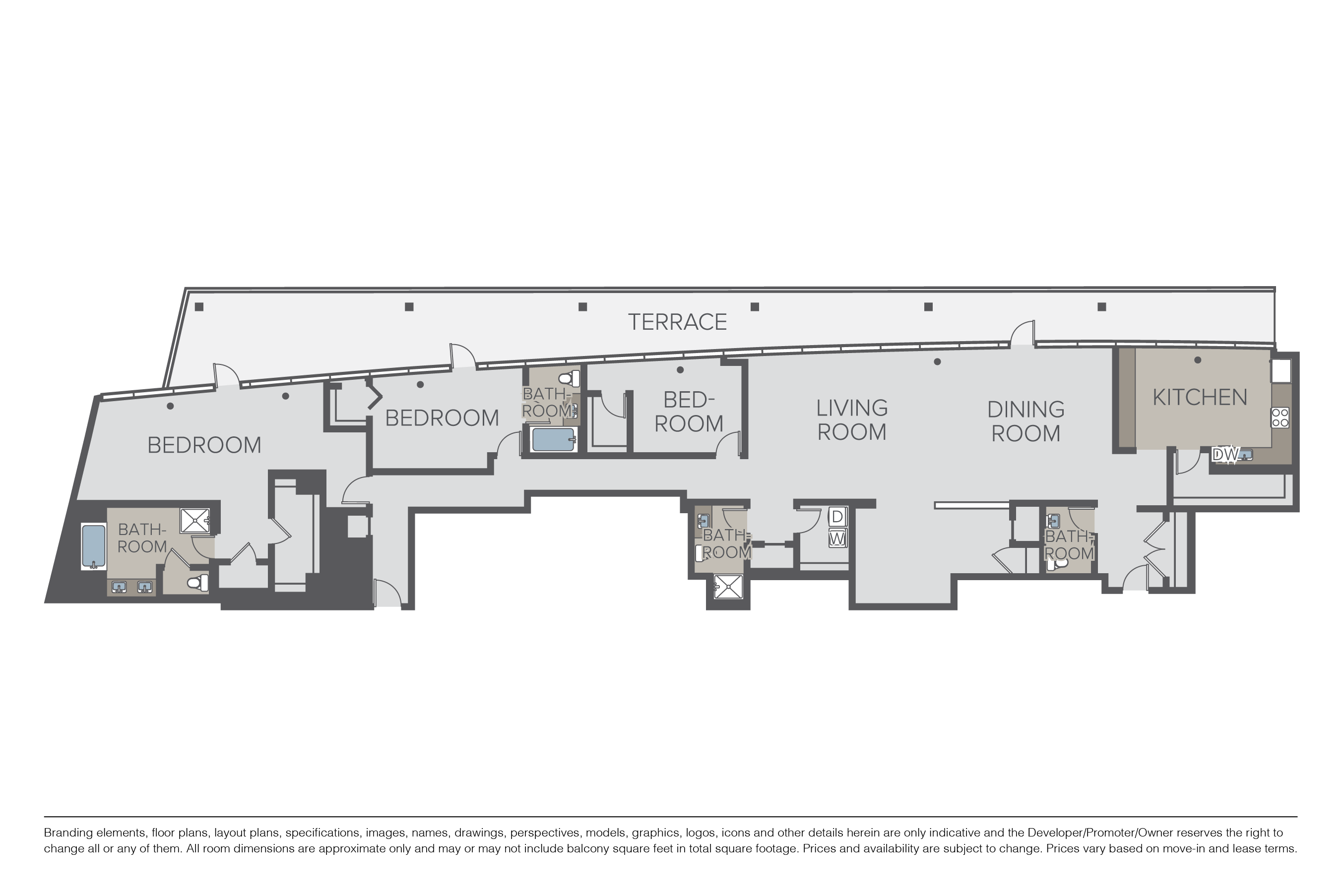 Plan 3F Penthouse