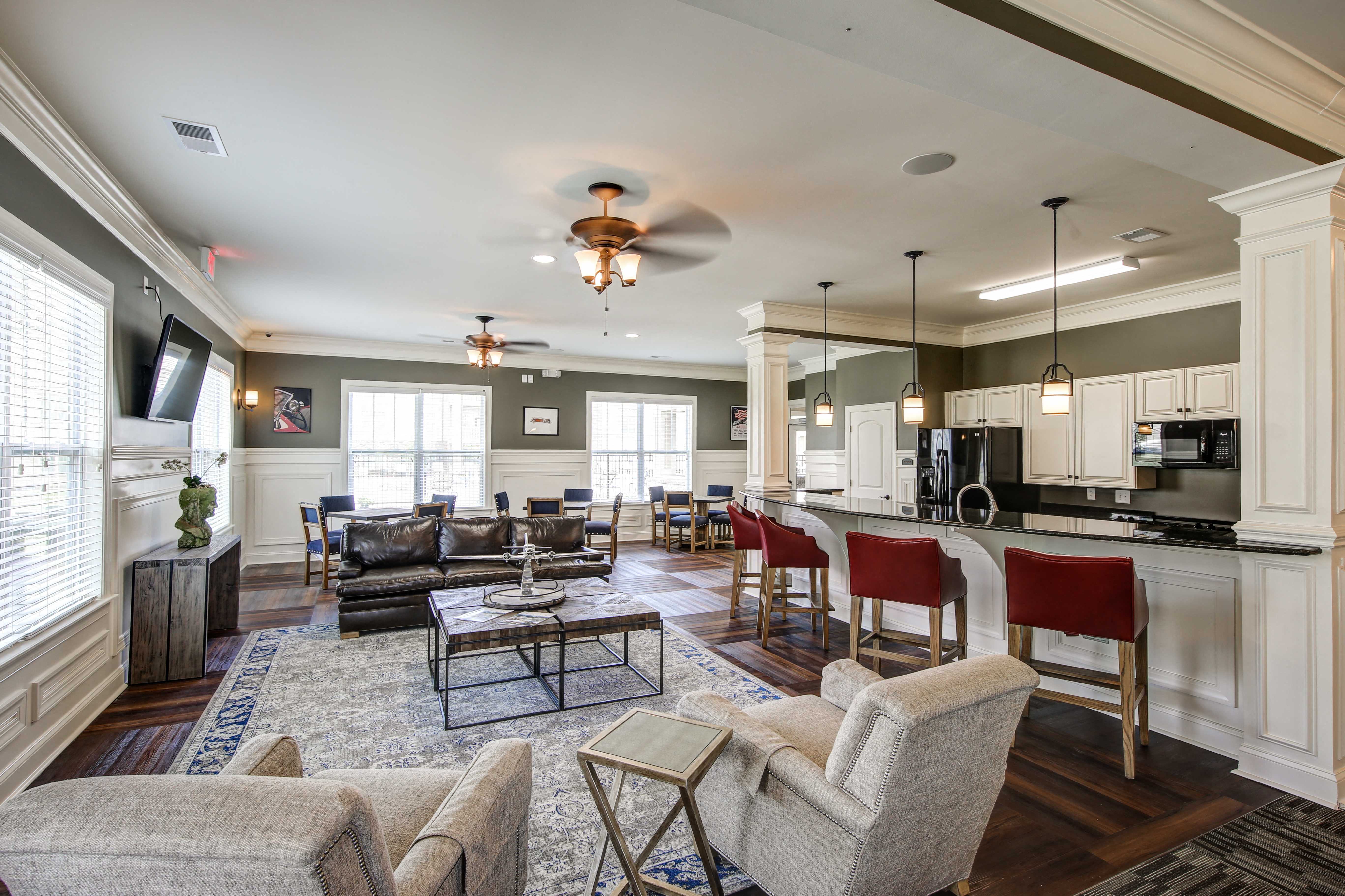 Community Kitchen at Residences at Century Park, Greer
