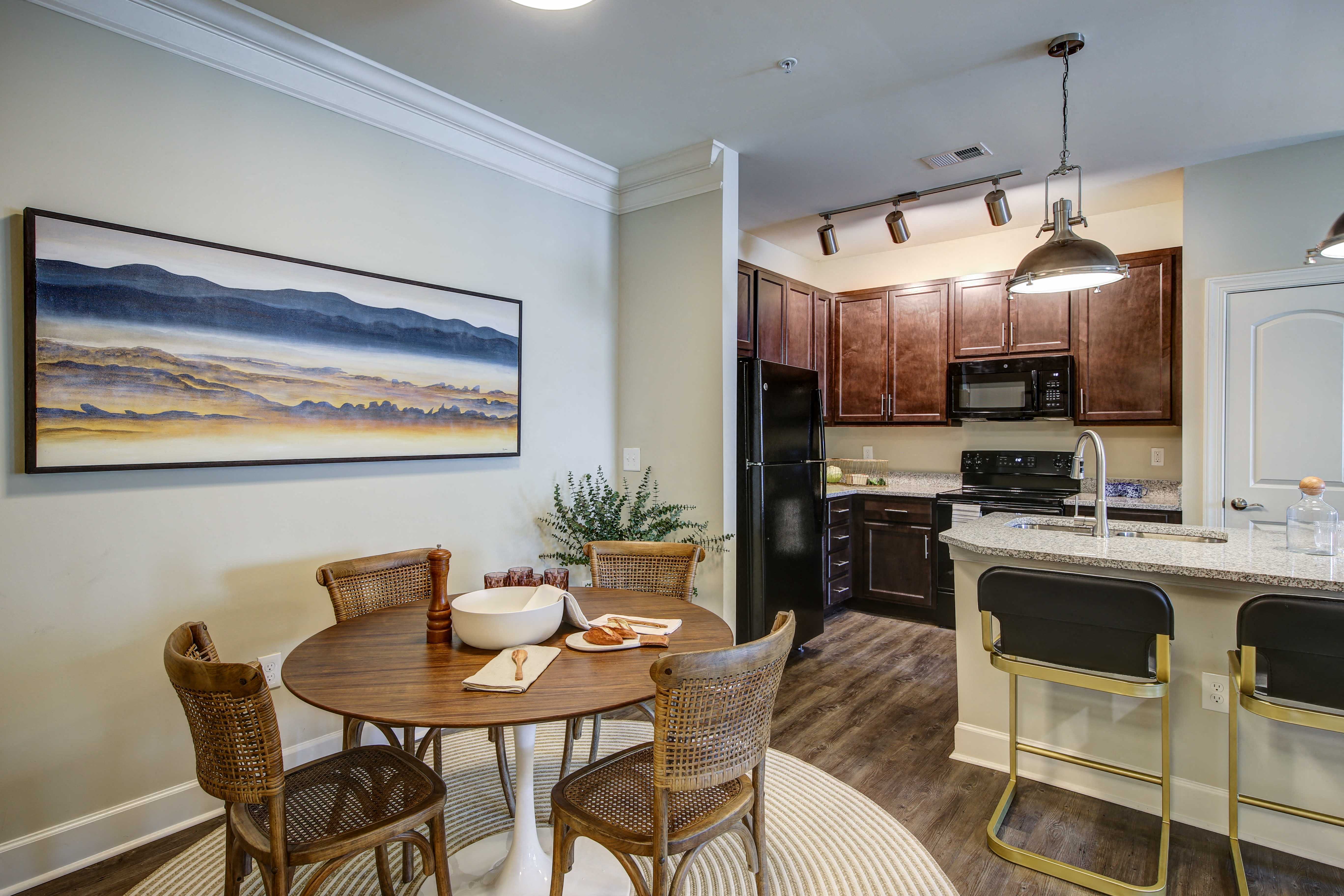 Kitchen And Dining at Residences at Century Park, Greer, SC, 29650