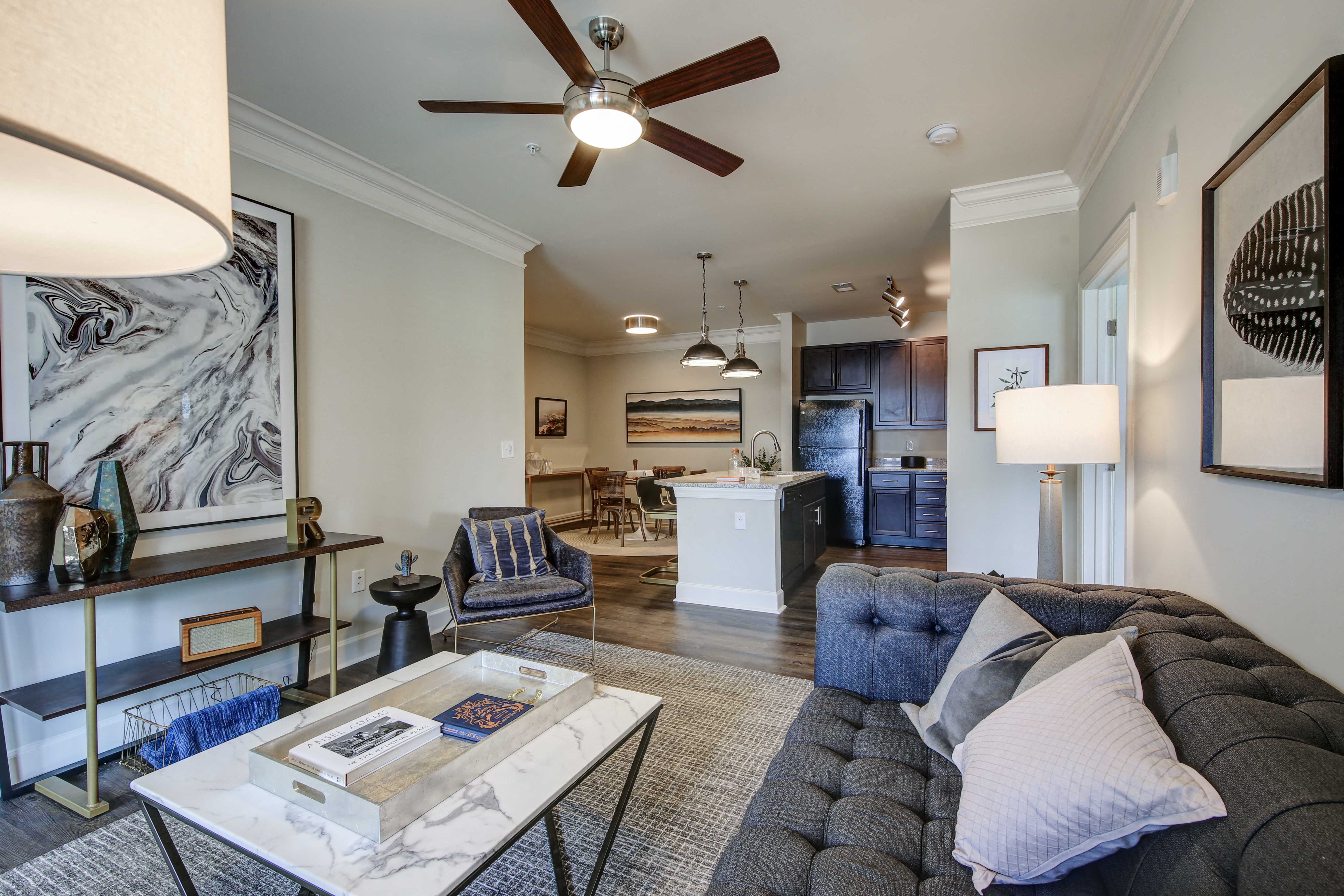 Two Bedroom, Two Bath Model at Residences at Century Park, South Carolina