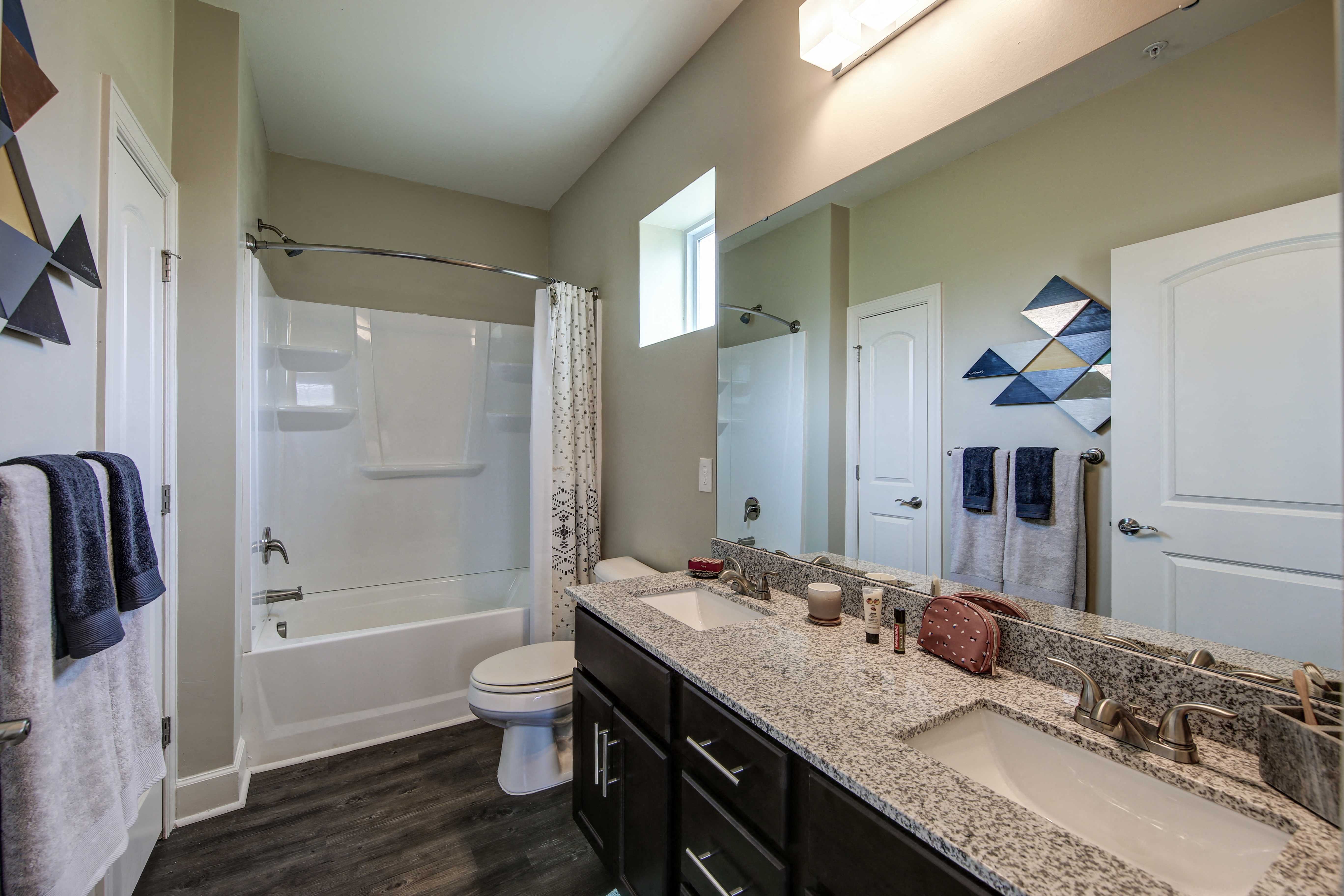 Bathroom With Bathtub at Residences at Century Park, Greer