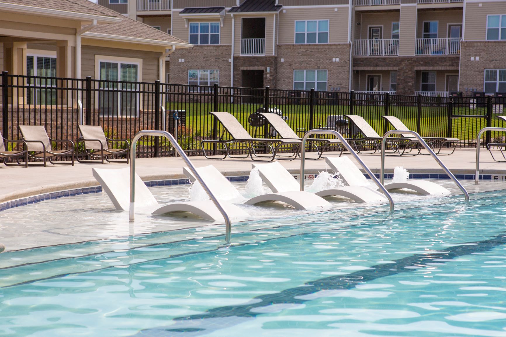 Pool With Sundecks at Residences at Century Park, Greer, 29650