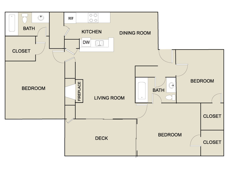 Floor Plans of The Avalon in Charlotte, NC