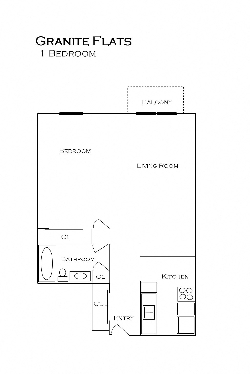 Granite Flats floorplan