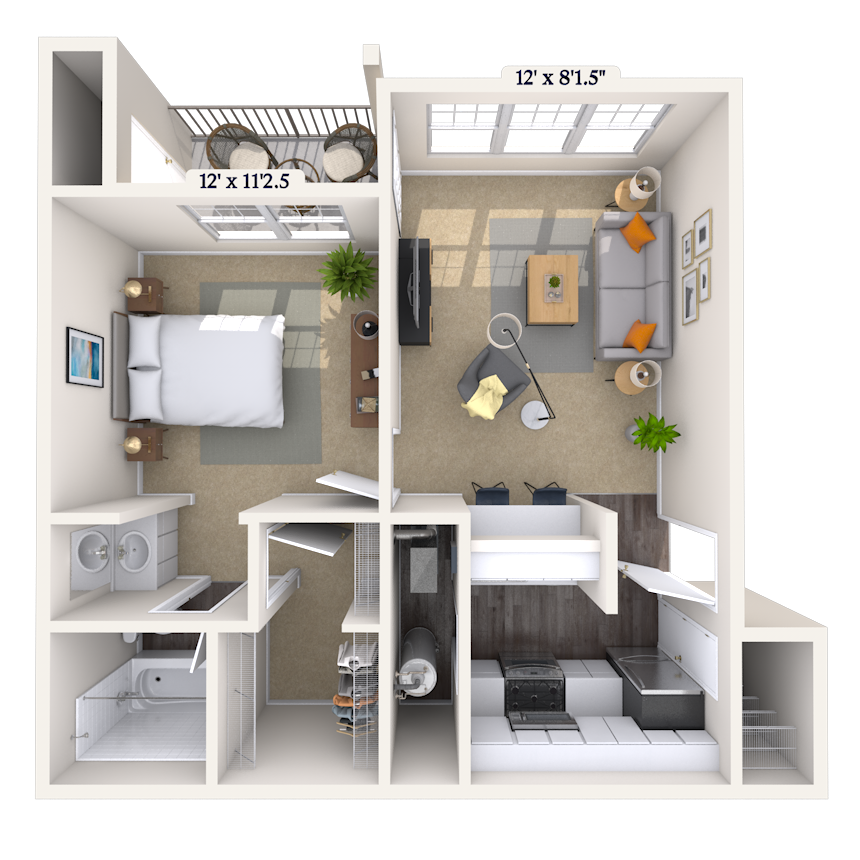 2829 Caldwell Road Studio-3 Beds Apartment for Rent - Photo Gallery 13