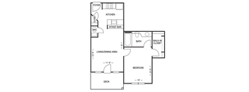 Traditional 1x1 522-523 SF