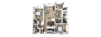 Traditional 2x2 1220-1328 SF