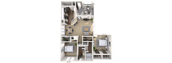 Traditional 2x2 1079-1149 SF