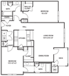 Traditional 2x2 1220-1328 SF
