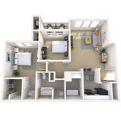 5804 Post Corners Trl 1-3 Beds Apartment for Rent - Photo Gallery 21