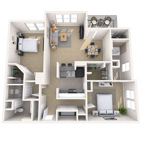 5804 Post Corners Trl 1-3 Beds Apartment for Rent - Photo Gallery 19