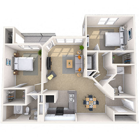 5804 Post Corners Trl 1-3 Beds Apartment for Rent - Photo Gallery 20