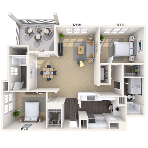 3375 Spring Hill Pkwy, SE Studio-3 Beds Apartment for Rent - Photo Gallery 25