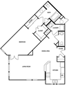Traditional 1x1.5 859-878 SF