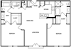 Traditional 2x2 1119-1133 SF