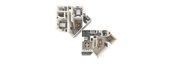 Dual Level 2x2.5 1291-1638 SF