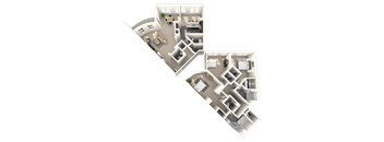 Dual Level 3x2.5 2080 SF