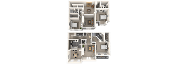 Dual Level 3x3.5 1907 SF