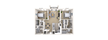 Traditional 2x2 1026-1197 SF