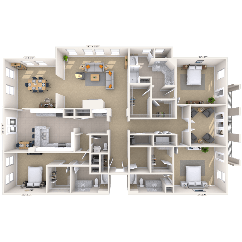 4403 Northside Pkwy. Studio-4 Beds Apartment for Rent - Photo Gallery 41