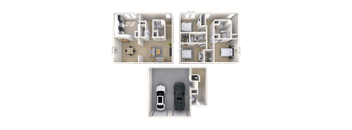 Townhome 2x2.5 1501 SF