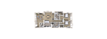 Traditional 2x2.5 1330-1337 SF