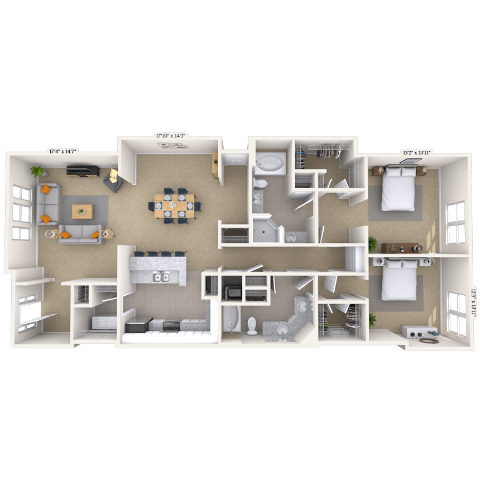 4403 Northside Pkwy. Studio-4 Beds Apartment for Rent - Photo Gallery 30