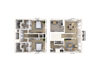 Dual Level 2x2.5 1324 SF