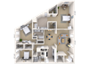 Penthouse 3x3.5 2500 SF