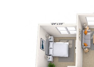 Traditional 2x2 1202-1333 SF