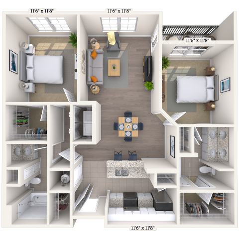 800 Harbour Post Drive Studio-3 Beds Apartment for Rent - Photo Gallery 44