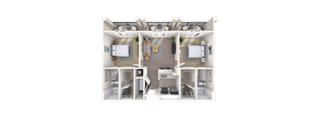 Traditional 2x2 945-976 SF