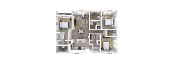 Traditional 3x2 1323-1505 SF