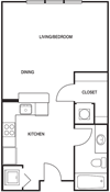 Studio 0x1 492-610 SF