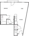 Studio 0x1 551-635 SF