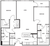 Traditional 2x2 1195-1257 SF