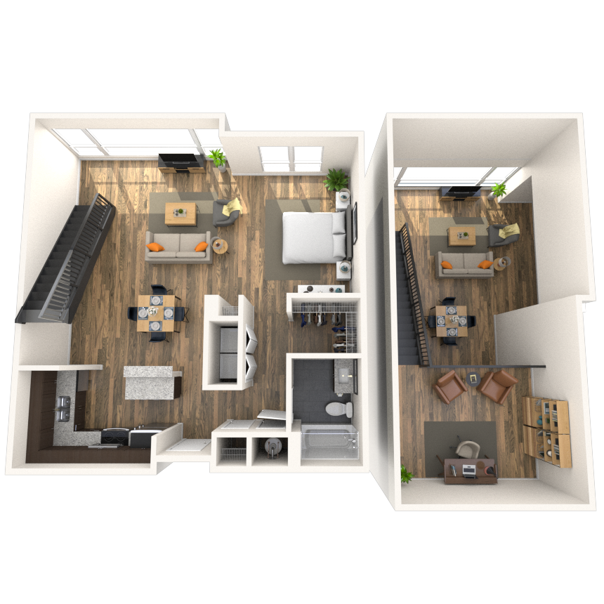 Loft 0x1 1149 SF
