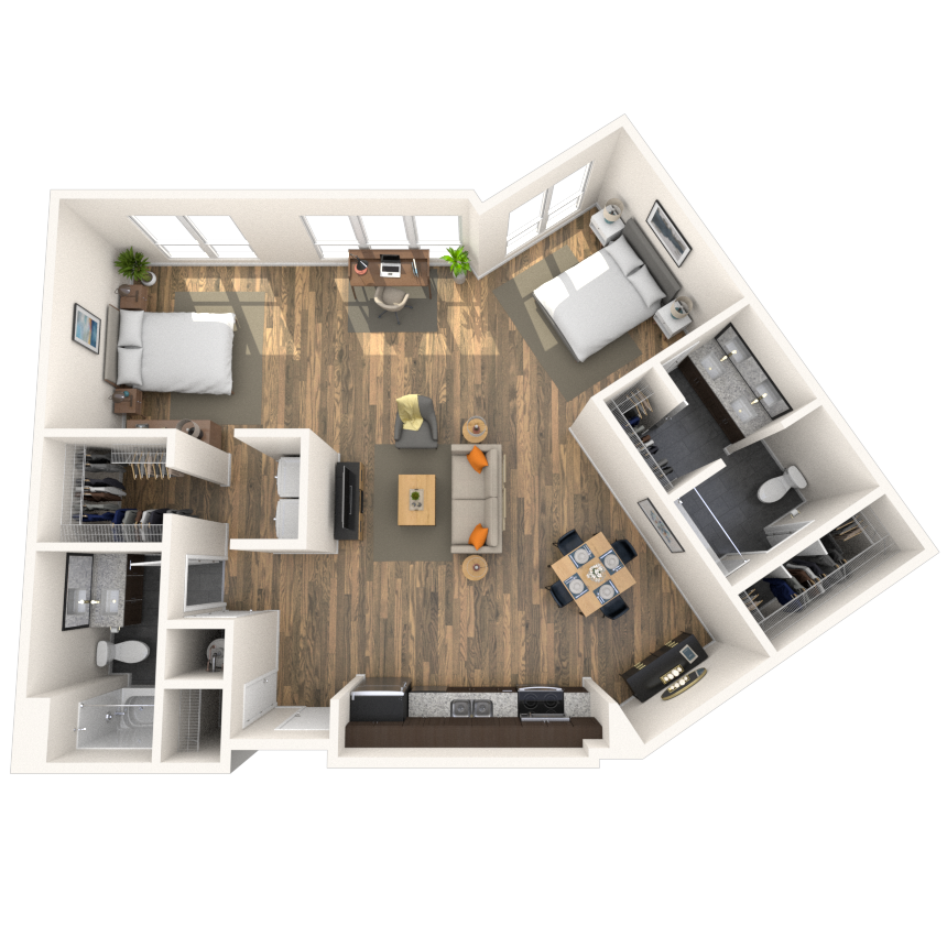 Loft 0x2 1151-1247 SF