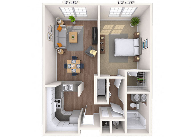 3400 Stratford Road Studio-3 Beds Apartment for Rent - Photo Gallery 41