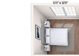 Traditional 1x1 1013 SF