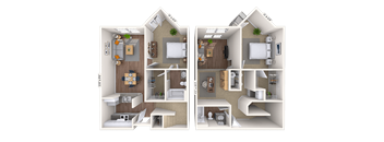 Dual Level 1x2 1234-1236 SF