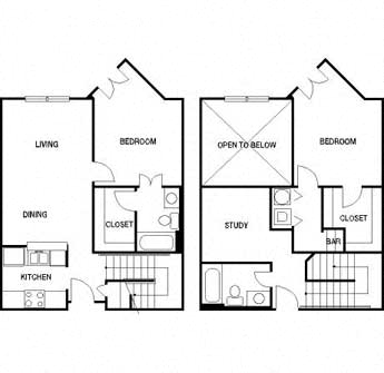 Dual Level 2x2 1234-1236 SF