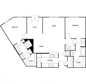 Traditional 2x2 1152-1303 SF