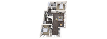 Loft 2x2.5 1242 SF