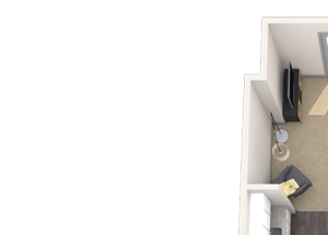 Loft 1x1 596-619 SF